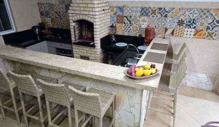 Casa com 3 quartos à venda na Marechal Eurico Gaspar Dutra, 1039, Canto do Forte, Praia Grande por R$ 2.550.000
