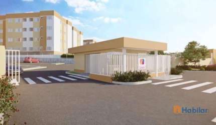 Apartamento térreo 2/4 à venda no Cond. Parque Avenida, Fernando Collor, Socorro.