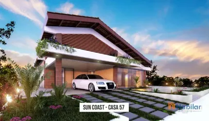 Sun Coast Residence. Casa à venda. Nova. Em Obras. Condomínio alto padrão. À beira mar do Mosqueiro.