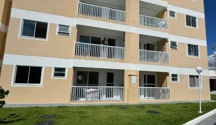 Apartamento com 2 dormitórios para alugar, 60 m² por R$ 1.300/mês (aluguel+condomínio) - Costa Paradiso - Barra dos Coqueiros/SE