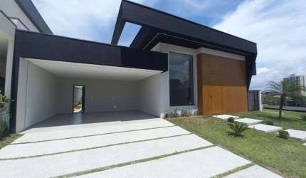 Residencial Monaco no Urbanova, casa nova com 3 suítes e piscina