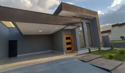 Caçapava, cond Terras do Vale, casa nova com 3 dorms