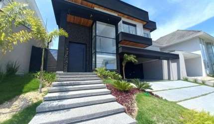 Residencial Jaguary, casa nova com 4 suítes / Aceita permuta