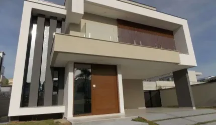 Urbanova, Residencial Alphaville II, casa nova com 4 suites / Aceita permuta