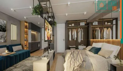 Apto a venda no Butantã, São Paulo.SP, com 24,03 m², 2 dorm, lazer completo, 700m do metrô Butantã
