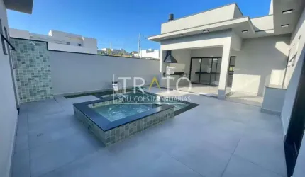 Casa em condomínio fechado com 3 quartos à venda na Rua Betty Hass de Campos, 221, Colinas de Indaiatuba, Indaiatuba, 196 m2 por R$ 1.841.000
