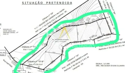 Terreno à venda na Rua José Rielli, 57 B, Dois Córregos, Valinhos por R$ 430.000