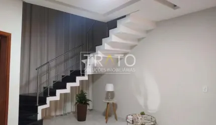 Casa em condomínio fechado com 4 quartos à venda na Avenida Santana, 1990, Jardim Golden Park Residence, Hortolândia, 306 m2 por R$ 1.600.000