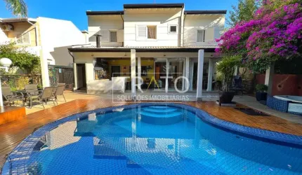 Casa em condomínio fechado com 4 quartos à venda na Rua Sabiú, 11, Loteamento Alphaville Campinas, Campinas, 489 m2 por R$ 5.190.000