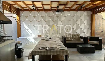 Casa em condomínio fechado com 3 quartos à venda na Rua Argeo Piva, 683, Morumbi, Paulínia, 159 m2 por R$ 1.100.000