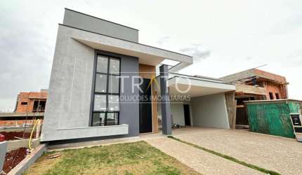 Casa em condomínio fechado com 3 quartos à venda na Rua Sebastião Cardoso, 548, Parque Brasil 500, Paulínia, 170 m2 por R$ 1.435.000