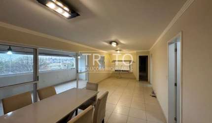 Apartamento com 3 quartos para alugar na Rua Elvira Padilha Rossler, 175, Vila Brandina, Campinas, 136 m2 por R$ 6.900