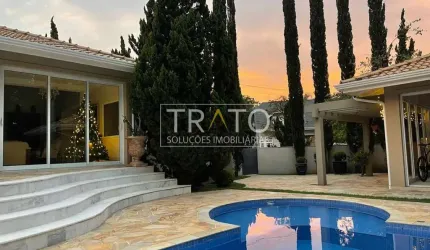 Casa em condomínio fechado com 5 quartos à venda na Rua Emilio Romanetti, 230, Village Visconde de Itamaracá, Valinhos, 531 m2 por R$ 5.800.000