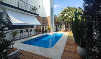 Casa em condomínio fechado com 4 quartos à venda na Estrada Municipal PLN-360, s/n°, Terras do Cancioneiro, Paulínia, 320 m2 por R$ 2.440.000