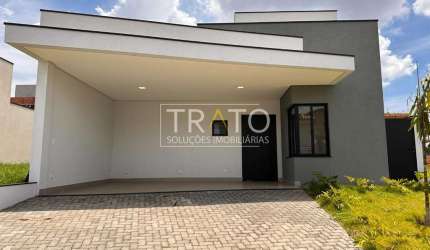 Casa em condomínio fechado com 3 quartos à venda na Avenida Antonio Baptista Piva, 177, Vila Monte Alegre, Paulínia, 155 m2 por R$ 1.250.000