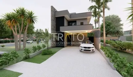 Casa em condomínio fechado com 3 quartos à venda na Avenida Luiz Greco, 600, Vila Monte Alegre, Paulínia, 179 m2 por R$ 1.245.000