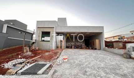 Casa em condomínio fechado com 3 quartos à venda na Rua Sebastião Cardoso, 168, Parque Brasil 500, Paulínia, 180 m2 por R$ 1.790.000