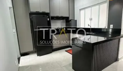 Casa em condomínio fechado com 3 quartos à venda na Avenida Luiz Greco, 600, Vila Monte Alegre, Paulínia, 122 m2 por R$ 929.777
