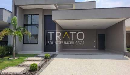 Casa em condomínio fechado com 3 quartos à venda na Avenida José Puccinelli, 1240, Campos do Conde II, Paulínia, 177 m2 por R$ 1.290.000