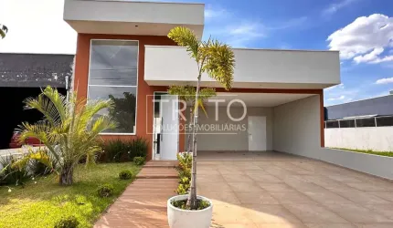 Casa em condomínio fechado com 3 quartos à venda na Avenida José Puccinelli, 1240, Campos do Conde II, Paulínia, 180 m2 por R$ 1.295.000