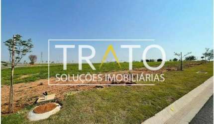 Terreno em condomínio fechado à venda na Rodovia Governador Doutor Adhemar Pereira de Barros, Km 119, Loteamento Alphaville Campinas, Campinas por R$ 635.000