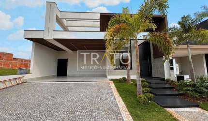 Casa em condomínio fechado com 3 quartos à venda na Rua Sebastião Cardoso, 168, Parque Brasil 500, Paulínia, 202 m2 por R$ 2.100.000