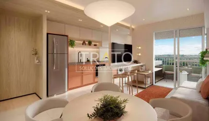 Apartamento com 2 quartos à venda na Rua Professor Antônio Nogueira Braga, 51, Mansões Santo Antônio, Campinas, 57 m2 por R$ 489.900