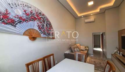 Casa em condomínio fechado com 3 quartos à venda na Rua Um, s/n°, Jardim Park Real, Indaiatuba, 150 m2 por R$ 926.000