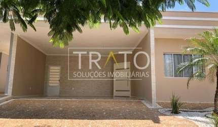 Casa em condomínio fechado com 3 quartos à venda na Avenida José Puccinelli, 130, Campos do Conde I, Paulínia, 150 m2 por R$ 954.000