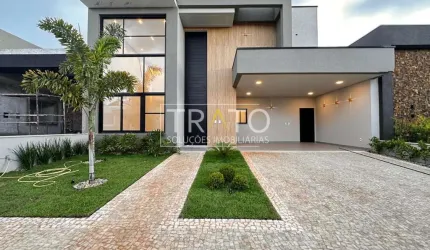 Casa em condomínio fechado com 3 quartos à venda na Rua Sebastião Cardoso, 548, Parque Brasil 500, Paulínia, 186 m2 por R$ 1.650.000