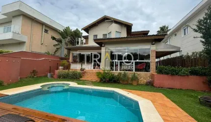 Casa em condomínio fechado com 4 quartos à venda na Rua das Abélias, 1, Alphaville Dom Pedro, Campinas, 333 m2 por R$ 2.950.000