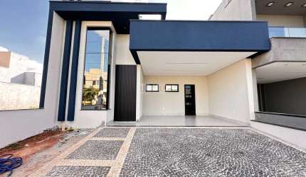 Casa em condomínio fechado com 3 quartos à venda na Avenida José Puccinelli, 1240, Campos do Conde II, Paulínia, 190 m2 por R$ 1.200.000