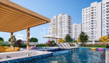 Apartamento com 2 quartos à venda na Avenida João Aranha, 916, Jardim Planalto, Paulínia, 44 m2 por R$ 250.285