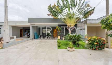 Casa em condomínio fechado com 3 quartos à venda na Avenida José Puccinelli, 1240, Campos do Conde II, Paulínia, 164 m2 por R$ 850.000