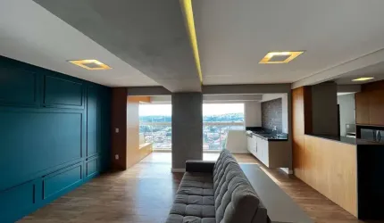 Apartamento com 2 dormitórios, sendo 1 suíte e 3 banheiros,