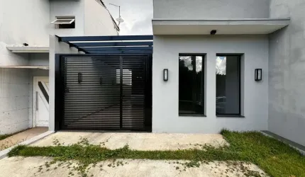 Casa com 3 dormitórios (1 Suíte) e Área Gourmet no Cond. Ilha das Águas - Salto