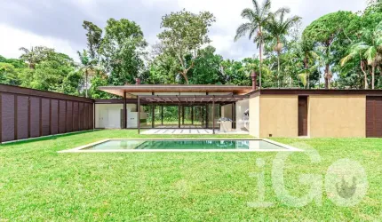 Casa em condomínio fechado com 5 quartos à venda na Rua Angra dos Reis, Chácara Flora, São Paulo por R$ 22.000.000