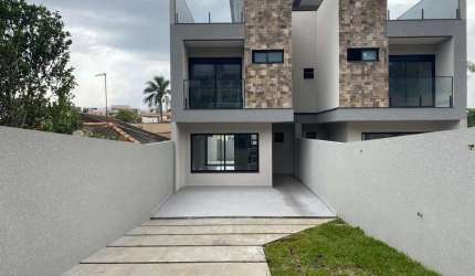 Sobrado com 3 quartos  à venda, 125.88 m2 por R$849000.00  - Xaxim - Curitiba/PR