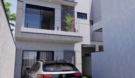 Sobrado com 3 quartos  à venda, 111.93 m2 por R$649000.00  - Xaxim - Curitiba/PR