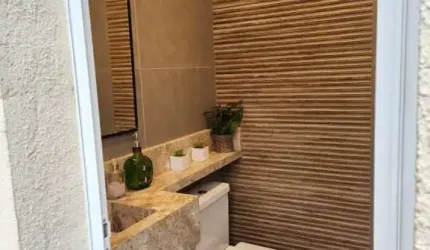 Casa em Condomínio no Bairro Morumbi em Paulínia-SP: 3 Quartos, 2 Suítes, 2 Vagas, 190 m² de Área