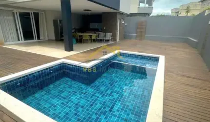 Alphaville Litoral Norte 2 - Alphaville Litoral Norte 2 PORTEIRA FECHADA Casa 4 suítes