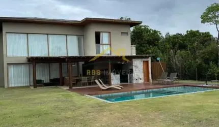 Ilha dos Pássaros - Praia do Forte Casa Alto Padrão 4 suítes Dependência completa beixou