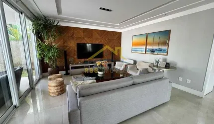 Villas do Atlântico MOBILIADA em Condomínio 4 suítes 400m²