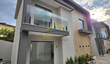 Ipitanga Casa em Condomínio 4/4 1 suíte 132m² NOVA 699 mil