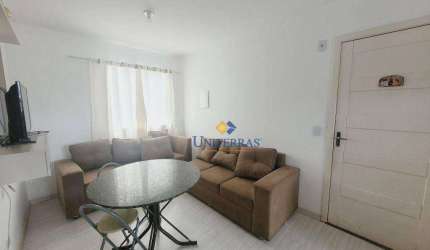 Apartamento com 2 dormitórios para alugar, 41 m² por R$ 1.090/mês - Guaraituba - Colombo/PR