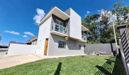 Sobrado com 3 dormitórios à venda, 93 m² por R$ 449.000,00 - Parque do Embu - Colombo/PR