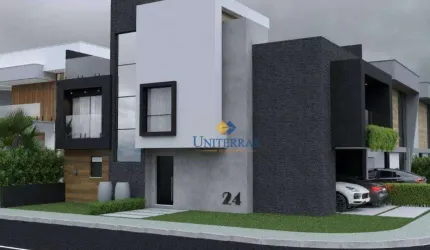 Sobrado com 3 dormitórios à venda, 194 m² por R$ 1.485.000,00 - Santa Cândida - Curitiba/PR