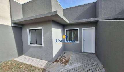 Casa com 3 dormitórios à venda, 62 m² por R$ 384.900,00 - Canguiri - Colombo/PR