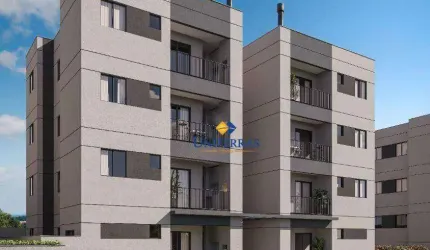 Apartamento com 2 dormitórios à venda, 44 m² por R$ 260.000,00 - Cachoeira - Almirante Tamandaré/PR