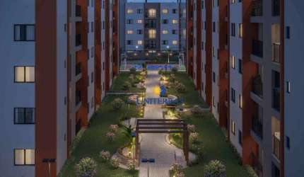 Apartamento com 2 dormitórios à venda, 44 m² por R$ 300.916,00 - Atuba - Pinhais/PR